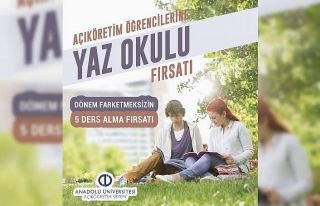 Açıköğretim öğrencilerine büyük fırsat