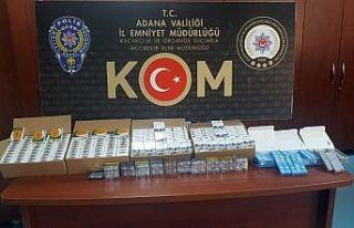 Adana’da 2 bin 6 adet kaçak cinsel içerikli ürün...