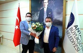 AESOB Başkanı Dere’den Başkan Böcek’e teşekkür
