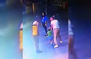 Ağlayan çocuğu kaçırmaya çalıştığı iddia...