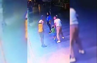 Ağlayan çocuğu kaçırmaya çalıştığı iddia...