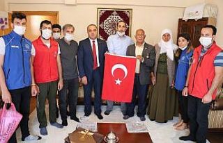 Ağrı GİSM’den şehit ailesine ziyaret