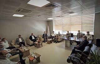 AK Parti heyetinden İl Sağlık Müdürlüğüne...