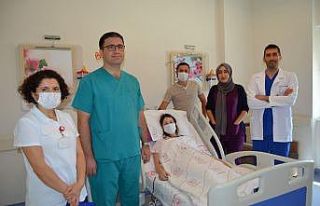 ALKÜ’de ilk kez bağırsak rezeksiyonu ameliyatı...