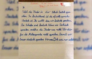 Almanya‘da teneffüste Türkçe konuşan öğrencilere...