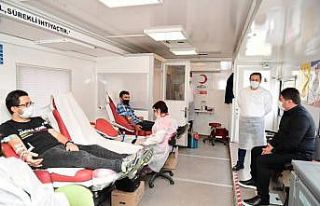 Altınordu Belediyesi’nden Kızılay’a kan desteği