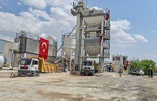Ankara Büyükşehir kendi asfaltını üretmeye başladı