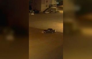 Apartmanların arasında ’drift’ mahalleliyi çileden...