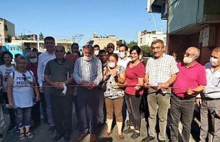 Asfaltlanan sokaklara sembolik açılış