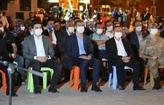 Aşkale’de 15 Temmuz nöbeti