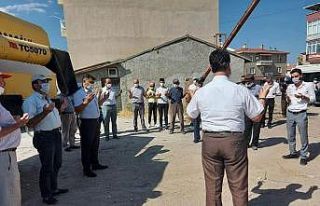 Aslanapa Ovası’nda hasat dönemi dualarla başladı