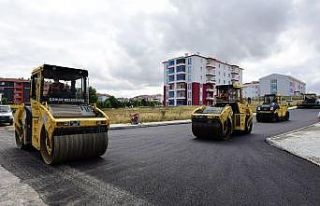 Ata sokakların asfaltı tamamlandı