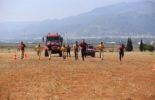 “Ateş savaşçıları” güne sporla başlıyor