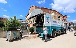 Atık konteynerlerine bakım ve temizlik yapıldı
