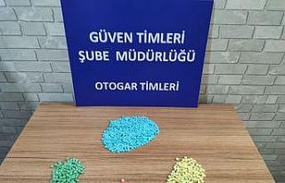 Ayakkabıdan 844 adet uyuşturucu hap çıktı