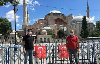 Ayasofya Camii’ne Anadolu’dan ziyaretçi akını