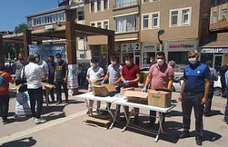 Ayasofya-i Kebir Cami-i Şerifi için helva ikramı