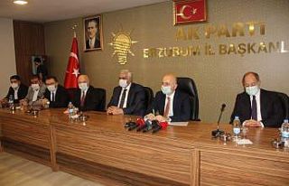 Bakan Karaismailoğlu Erzurum AK Parti İl Başkanlığı’nı...