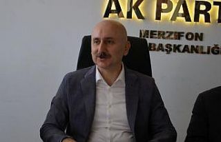 Bakan Karaismailoğlu: “Hayırlı hizmetlerin peşinde...