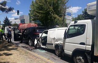 Bakırköy’de zincirleme trafik kazası