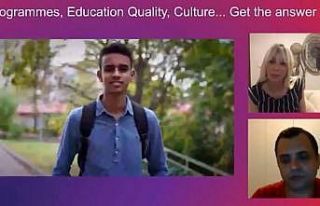 Bartın Üniversitesi sanal tanıtım günlerinde...