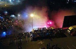 Başakşehir’de şampiyona muhteşem kutlama