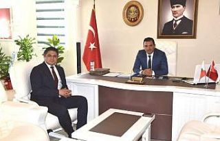 Başkan Acar’dan emniyet müdürüne ziyaret