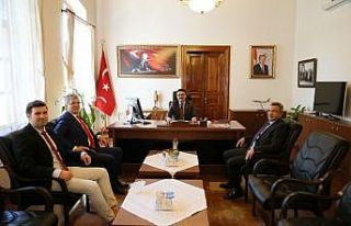 Başkan Arslan’dan, Kaymakam Ünsal’a hayırlı...