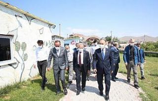 Başkan Büyükkılıç, İncesu’da muhtarlarla...