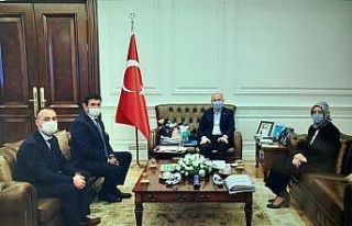 Başkan Çiğdem’den Bakan Soylu’ya ziyaret