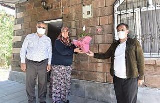 Başkan Çoban’dan şehit ailesine ziyaret