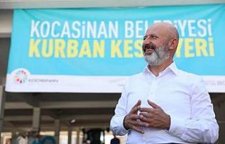 Başkan Çolakbayrakdar, kurban kesim yerinde