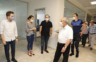 Başkan Demirtaş personeli ile bayramlaştı