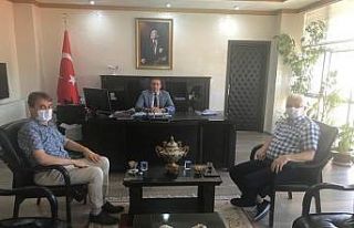 Başkan Deveciler Kaymakam Memiş’i ziyaret etti