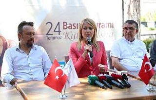 Başkan Doğan, Basın Bayramı’nda gazeteciler...