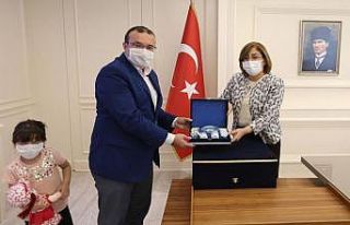 Başkan Doğan Gaziantep’te başkanlarla görüştü