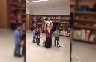 Başkan Ertuğrul Çetin yetim çocukları unutmadı