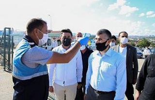 Başkan Hüseyin Keskin kurban esnafına bereket diledi