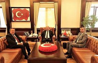 Başkan Koloğlu, Emniyet Genel Müdürünü ziyaret...