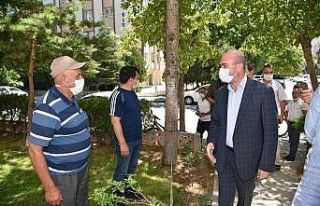 Başkan Pekyatırmacı mahalle ziyaretlerini sürdürüyor