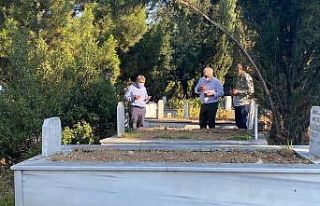 Başkan Şayir, bayram öncesi mezarlıkları denetledi