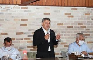 Başkan Şayir, nakliyecilerle buluştu