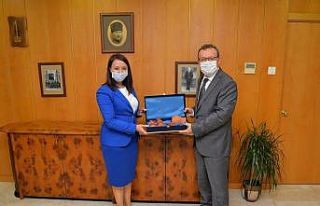 Başkan Tekin, Uludağ Üniversitesi Rektörü Kılavuz’u...