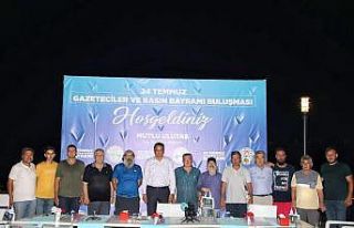 Başkan Ulutaş gazetecilerle bir araya geldi