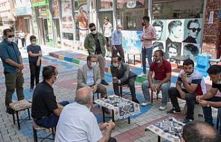 Başkan Vekili Aslan’dan esnafa ziyaret