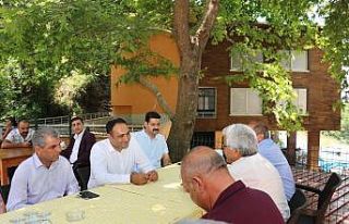 Başkan Yılmaz, yaylalarda inceleme yaptı