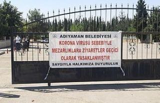 Bayramda mezarlık ziyaretleri yasaklandı