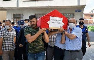 Belediye personeli son yolculuğuna uğurlandı