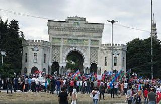 Beyazıt Meydanı’nda “Can Azerbaycan’a Canımız...