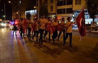 Bilecik’te sancak koşusu düzenlendi